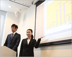 写真：プレゼンテーション